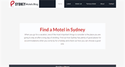 Desktop Screenshot of citycrownmotel.com.au